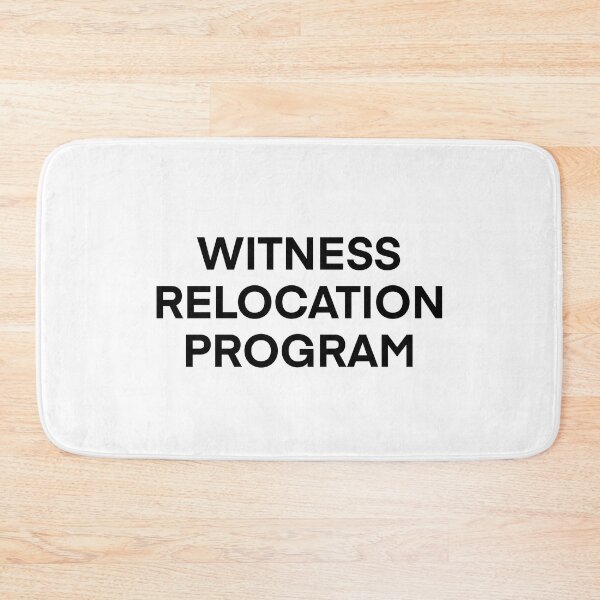 Item preview, Witness Relocation Program designed and sold by thebcarts.