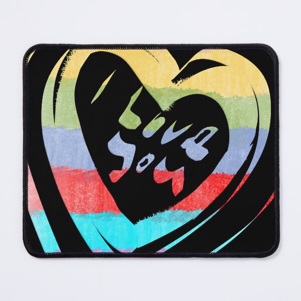 Item preview, Valentine Cutout Hearts: I Love You designed and sold by designs-by-ann.