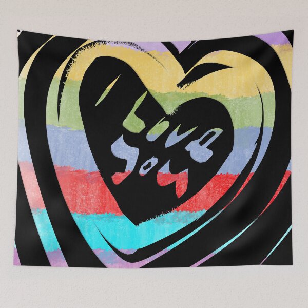 Item preview, Valentine Cutout Hearts: I Love You designed and sold by designs-by-ann.