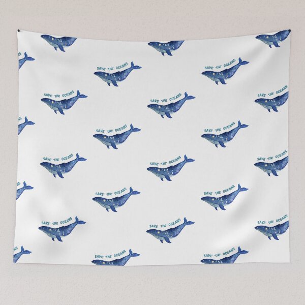Item preview, Save the Oceans Whale  designed and sold by Nostraw.