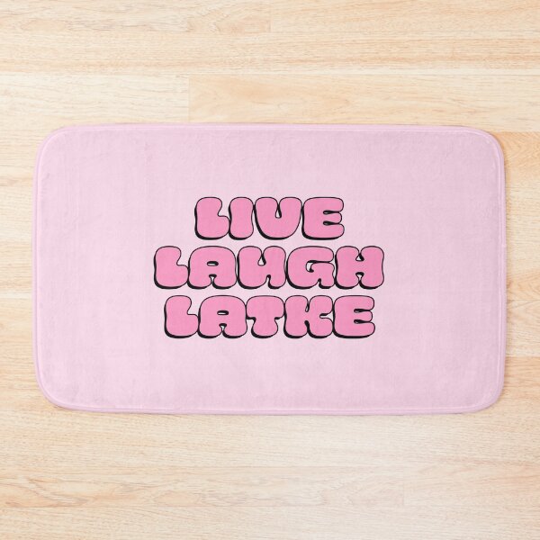 Item preview, Live Laugh Latke | Ironic Jewish Quote designed and sold by MorahFish.