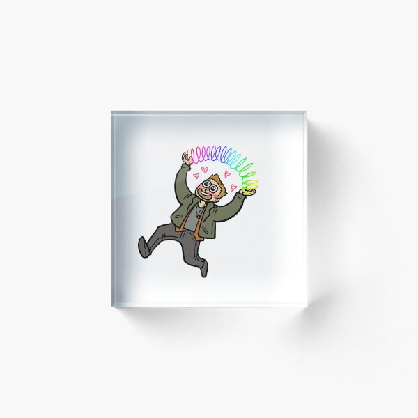 Aperçu de l'œuvre Deans Rainbow Slinky SPN Chibi mignon surnaturel créée et vendue par MistyFigs.