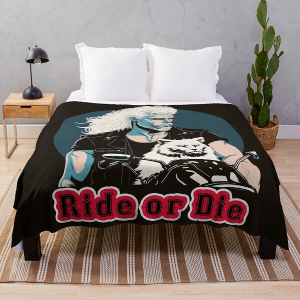 Item preview,  Ride or Die Silver Cat Dad  designed and sold by Tanis-Tweedale.