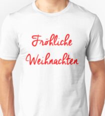 Fröhliche Weihnachten Unisex T-Shirt