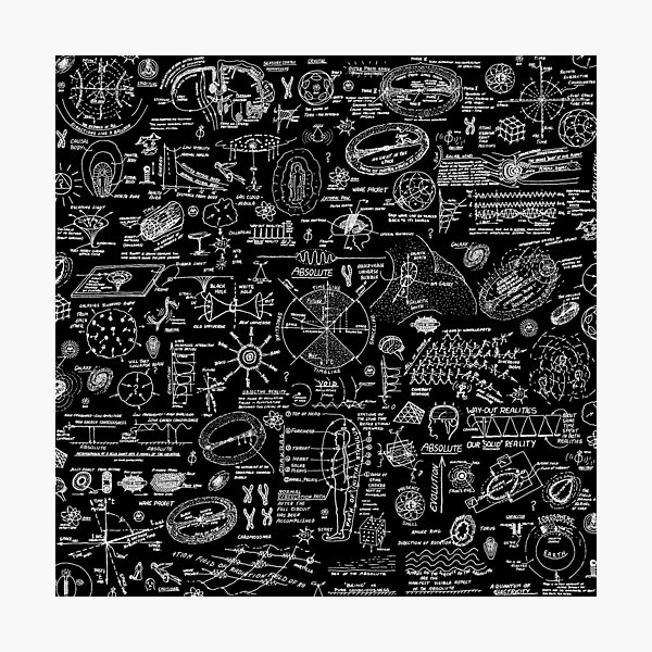Item preview, Consciousness Print - White designed and sold by AuntieVaxxer Official Shop.