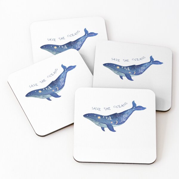 Item preview, Cute Save the Ocean Whale designed and sold by Nostraw.
