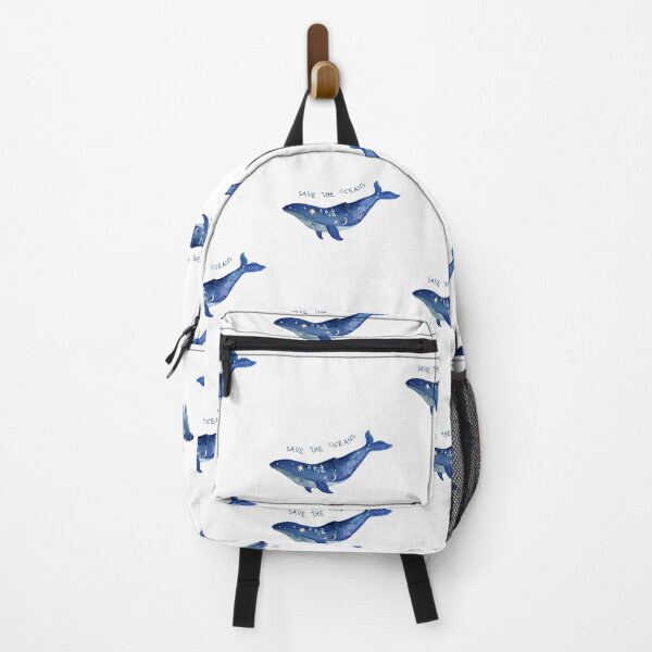 Item preview, Cute Save the Ocean Whale designed and sold by Nostraw.