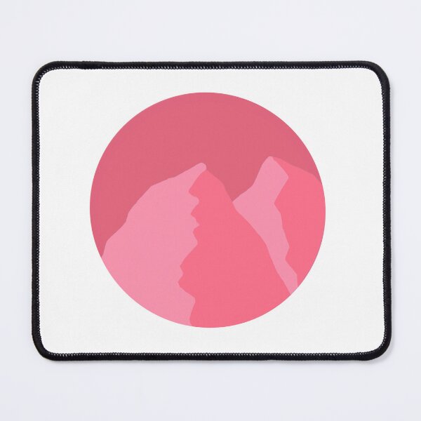 Item preview, Pink mountains pink background designed and sold by Jaennot.