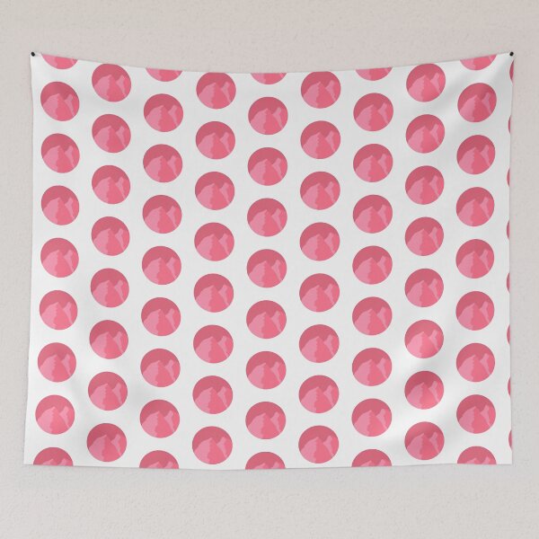 Item preview, Pink mountains pink background designed and sold by Jaennot.