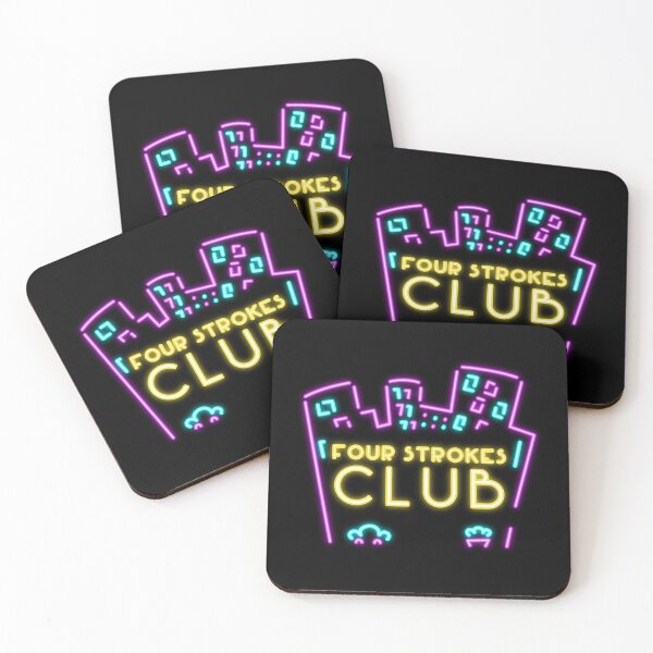 Item preview, Four Strokes Club designed and sold by Impostrich.