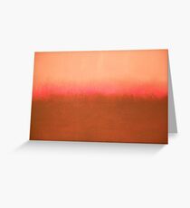 Rohtko painting Greeting Card