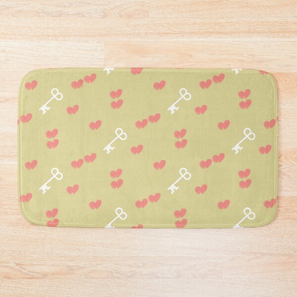 Item preview, Hand-drawn Digital Art. Pink Heart & Key designed and sold by DigiPicStock.