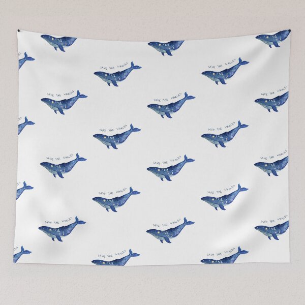 Item preview, Cute Save the Whales designed and sold by Nostraw.