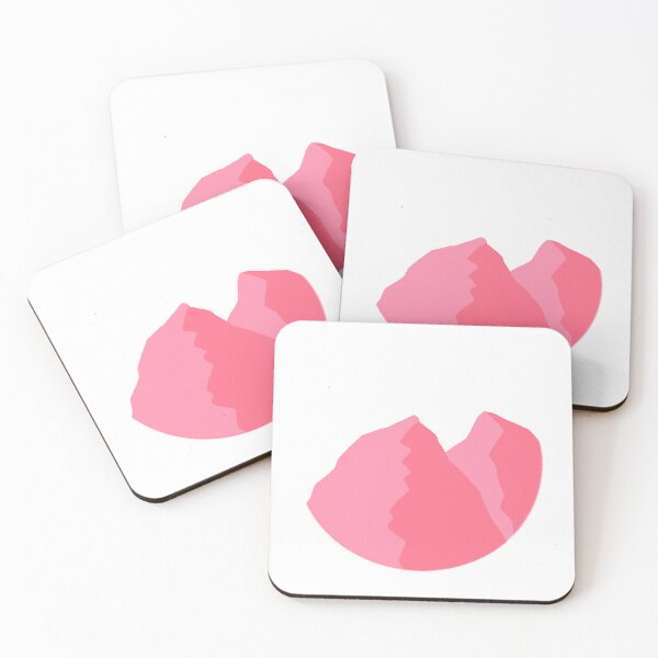 Item preview, pink mountains designed and sold by Jaennot.