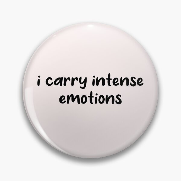 Item preview, I carry intense emotions funny shirt  designed and sold by cizito.