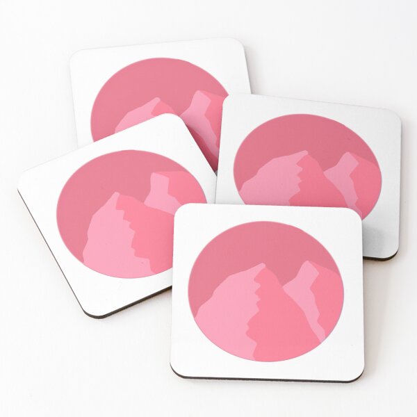 Item preview, Pink mountains pink background designed and sold by Jaennot.