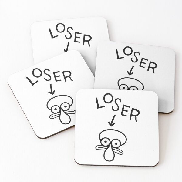 Item preview, Squidward Tentacles Loser graffiti  designed and sold by Agentcurtmega.