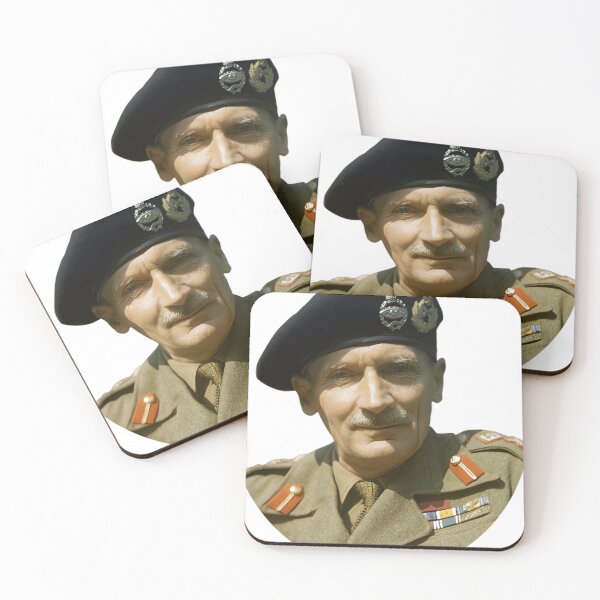 Item preview, general sir bernard montgomery 1943 war is hell store transparent designed and sold by coistandar2.