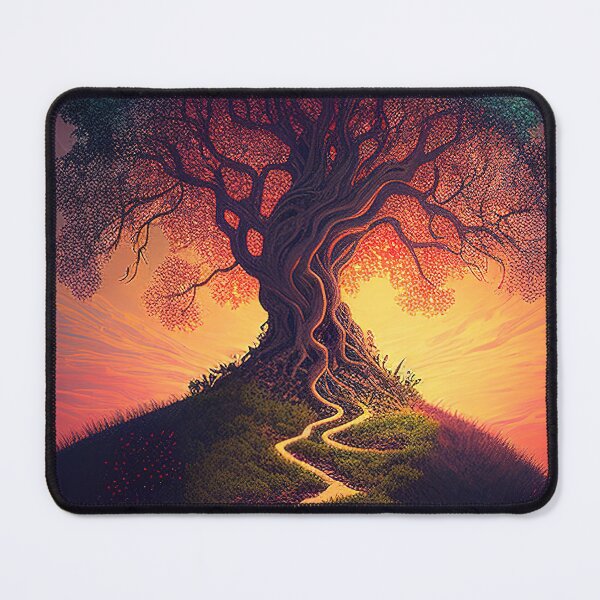 Item preview, Path to the tree of wisdom drawing designed and sold by RK - Shop.