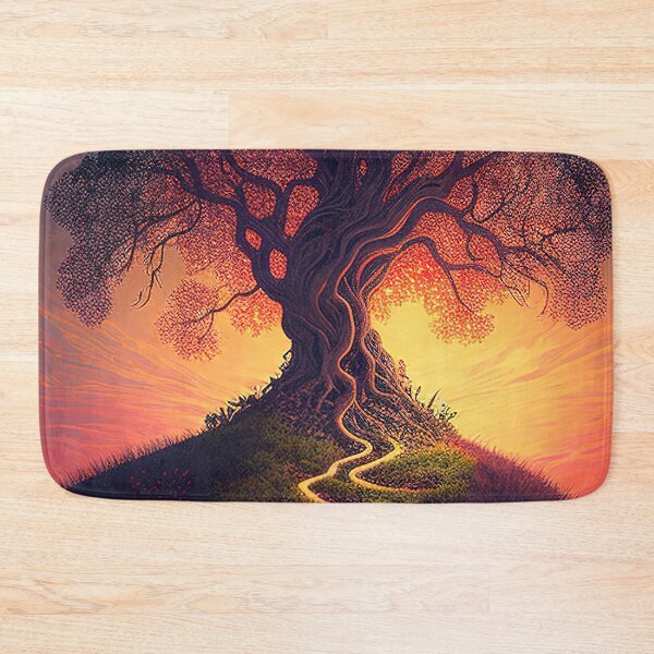Item preview, Path to the tree of wisdom drawing designed and sold by RK - Shop.