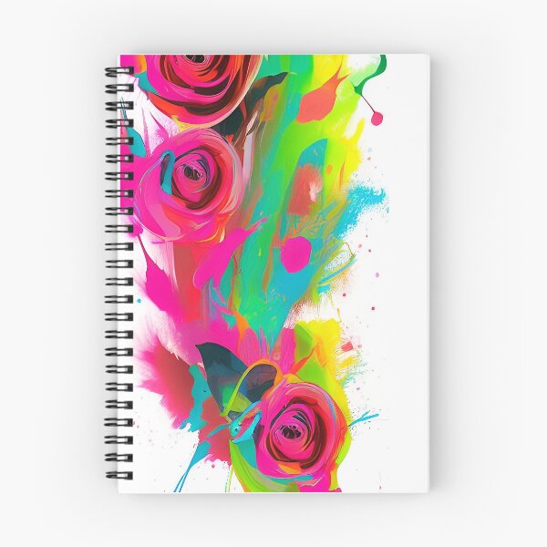 Item preview, Roses and paint designed and sold by nowIAMAI.