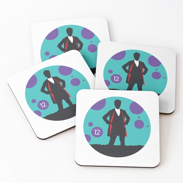 Item preview, Silhouette Twelfth Doctor Peter Capaldi designed and sold by Blue Box Artworks.
