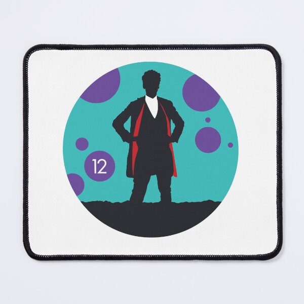 Item preview, Silhouette Twelfth Doctor Peter Capaldi designed and sold by Blue Box Artworks.