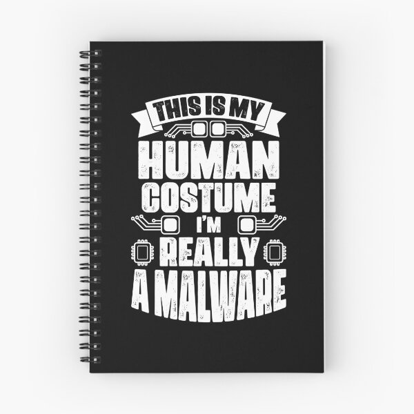Item preview, Funny This Is My Human Costume For A Cyber Security Expert designed and sold by Nessshirts.