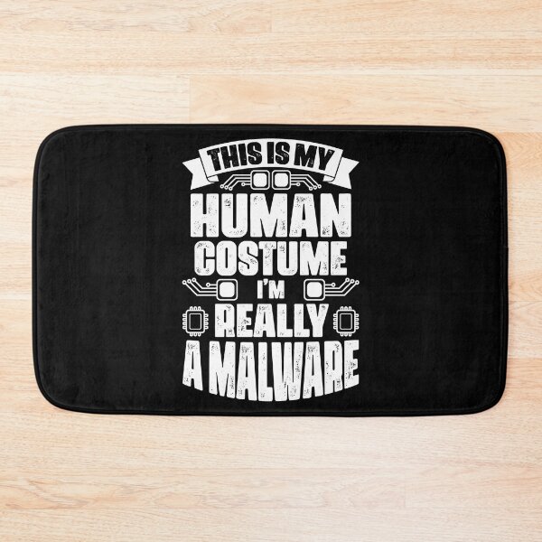 Item preview, Funny This Is My Human Costume For A Cyber Security Expert designed and sold by Nessshirts.