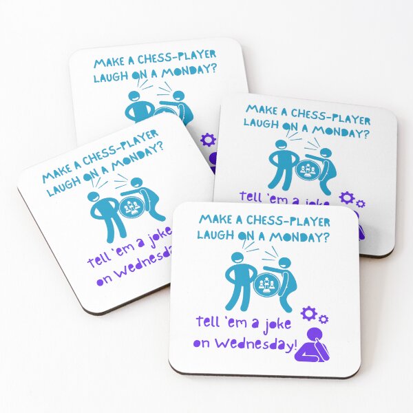 Item preview, Chess-players Do Laugh - Eventually designed and sold by Athena Milonas.