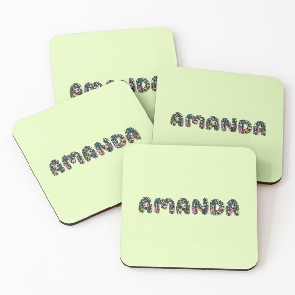 Item preview, Amanda name, Amanda go green! designed and sold by Danylo Mikhnievych.