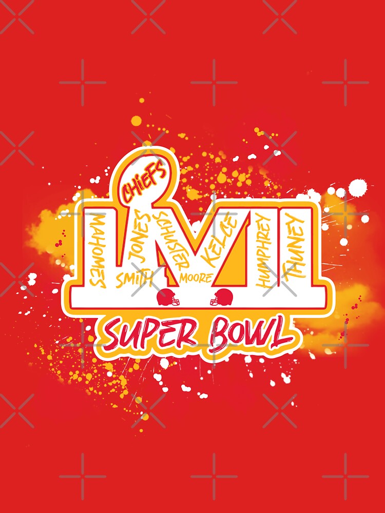 Kansas City Chiefs Super Bowl LVII Design Fitted T-Shirt for Sale by  DesignsNMSB