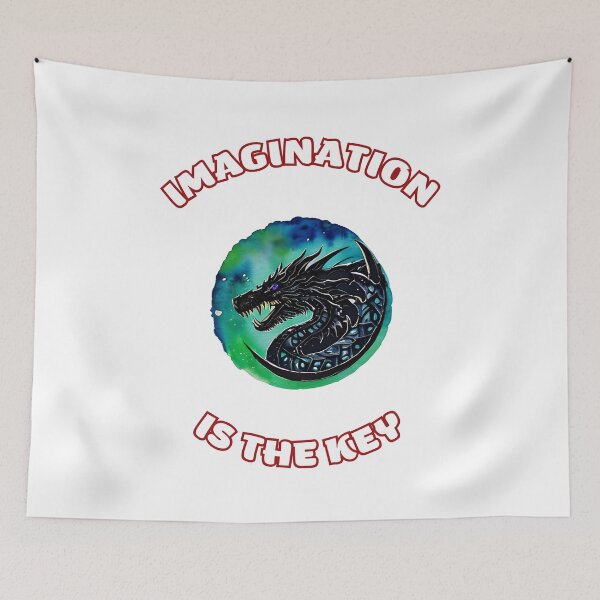 Item preview, Embark on a Fantasy Adventure with "Imagination is the Key" ver.33 designed and sold by Soul-Crumbs.