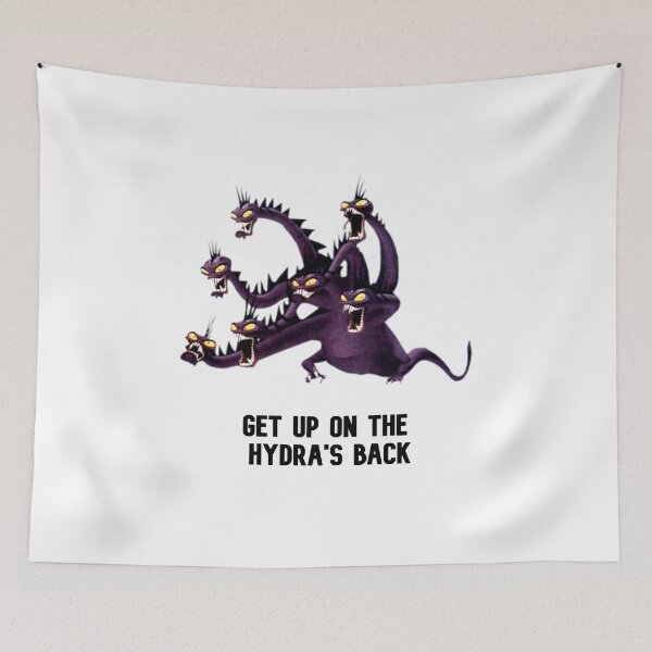 Item preview, Get Up On the Hydra's Back designed and sold by Brandon Kellogg.