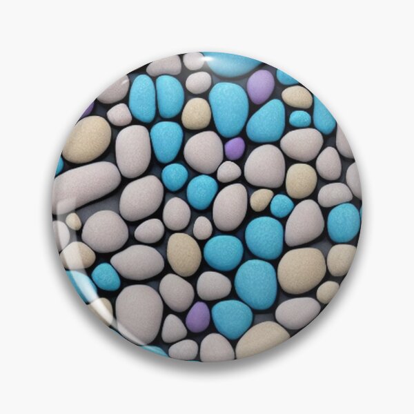 Item preview, Colorful pebbles 3 designed and sold by blackwhiteblue.