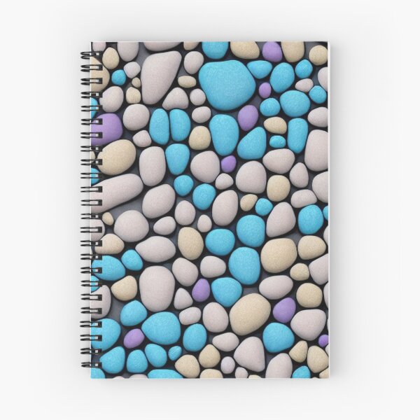Item preview, Colorful pebbles 3 designed and sold by blackwhiteblue.