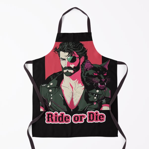 Item preview, Ride or Die Outlaw Cat Dad designed and sold by Tanis-Tweedale.
