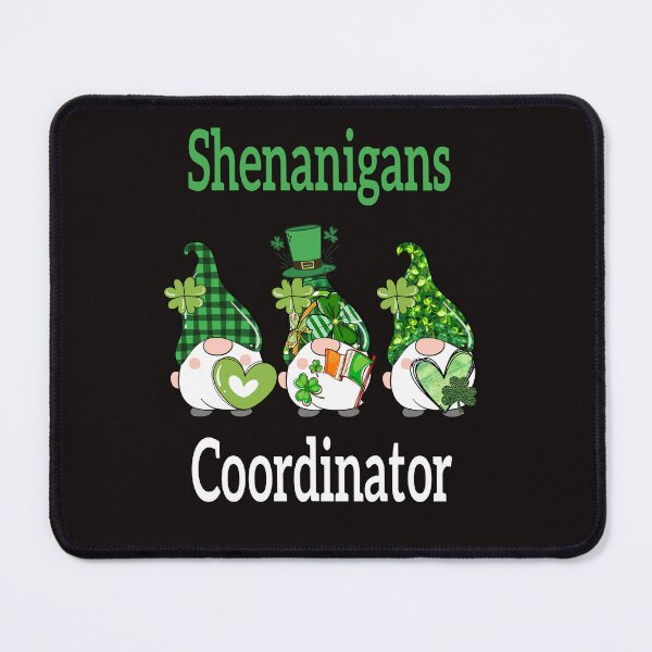 Item preview, Shenanigans Coordinator St Patricks Day Gnomes Leaf Clover irish Flag Boys Kids Girl designed and sold by Dananestore.
