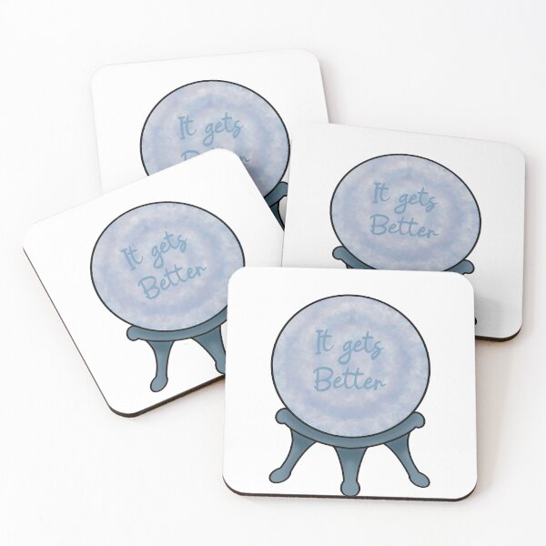 Item preview, Crystal Ball Fortune: It Gets Better designed and sold by RowiKiwi.