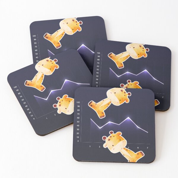 Item preview, Funny Giraffe Graph Animal  designed and sold by fatydesignspace.