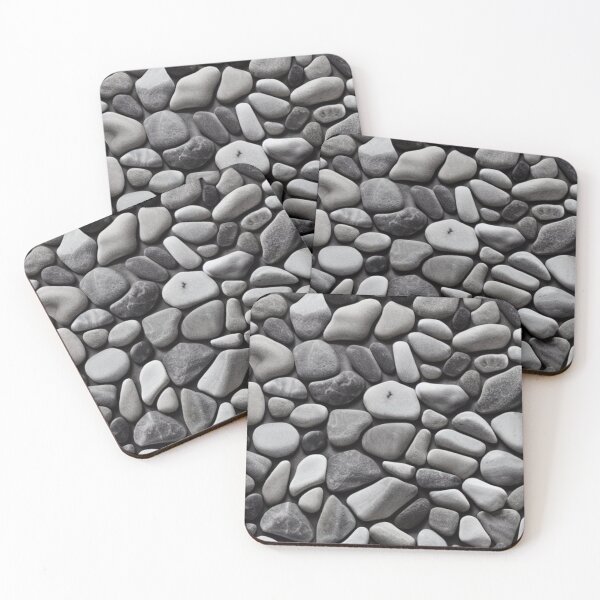 Item preview, Gray stones 3 designed and sold by blackwhiteblue.