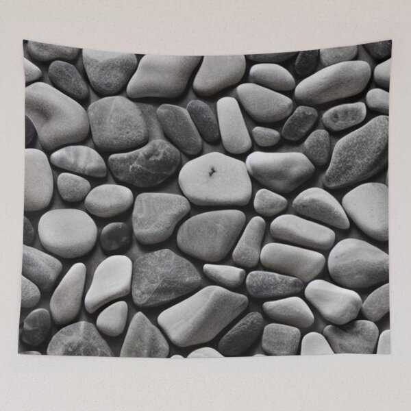 Item preview, Gray stones 3 designed and sold by blackwhiteblue.