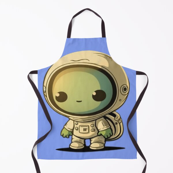 Item preview, Cute Little Alien Astronaut designed and sold by SilverFrog.