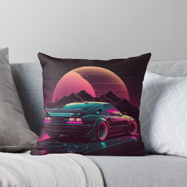 Item preview, Neon 80s Inspired Toyota Synthwave designed and sold by yaekus.