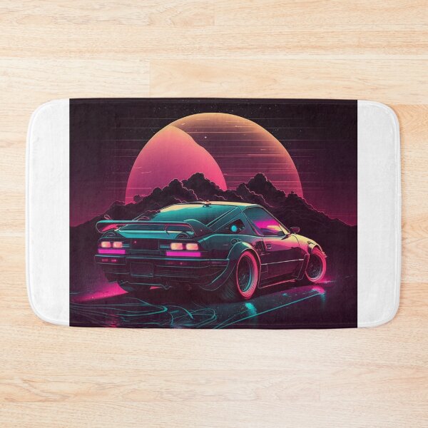 Item preview, Neon 80s Inspired Toyota Synthwave designed and sold by yaekus.