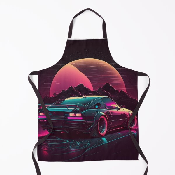 Item preview, Neon 80s Inspired Toyota Synthwave designed and sold by yaekus.