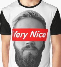 Very Nice Pewdiepie Graphic T-Shirt