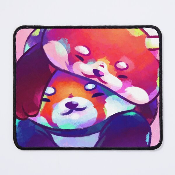 Aperçu de l'œuvre La Saint-Valentin d'un panda roux créée et vendue par Bytesized Shorts.