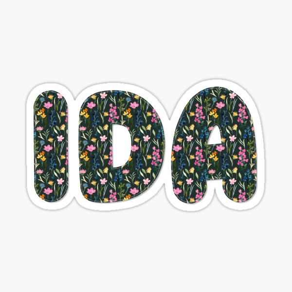 Vista previa del artículo con la obra «¡Nombre de Ida, Ida se vuelve verde!», diseñado y vendido por Danylo Mikhnievych.