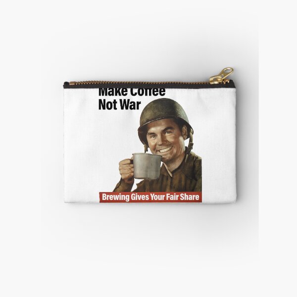 Item preview, MAKE COFFEE NOT WAR designed and sold by OBJETDART.